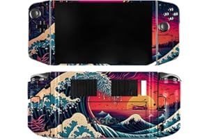 Stickers Cover Case Full Protective Skin Decal for Legion GO Gaming Protector Accessories (Wave)