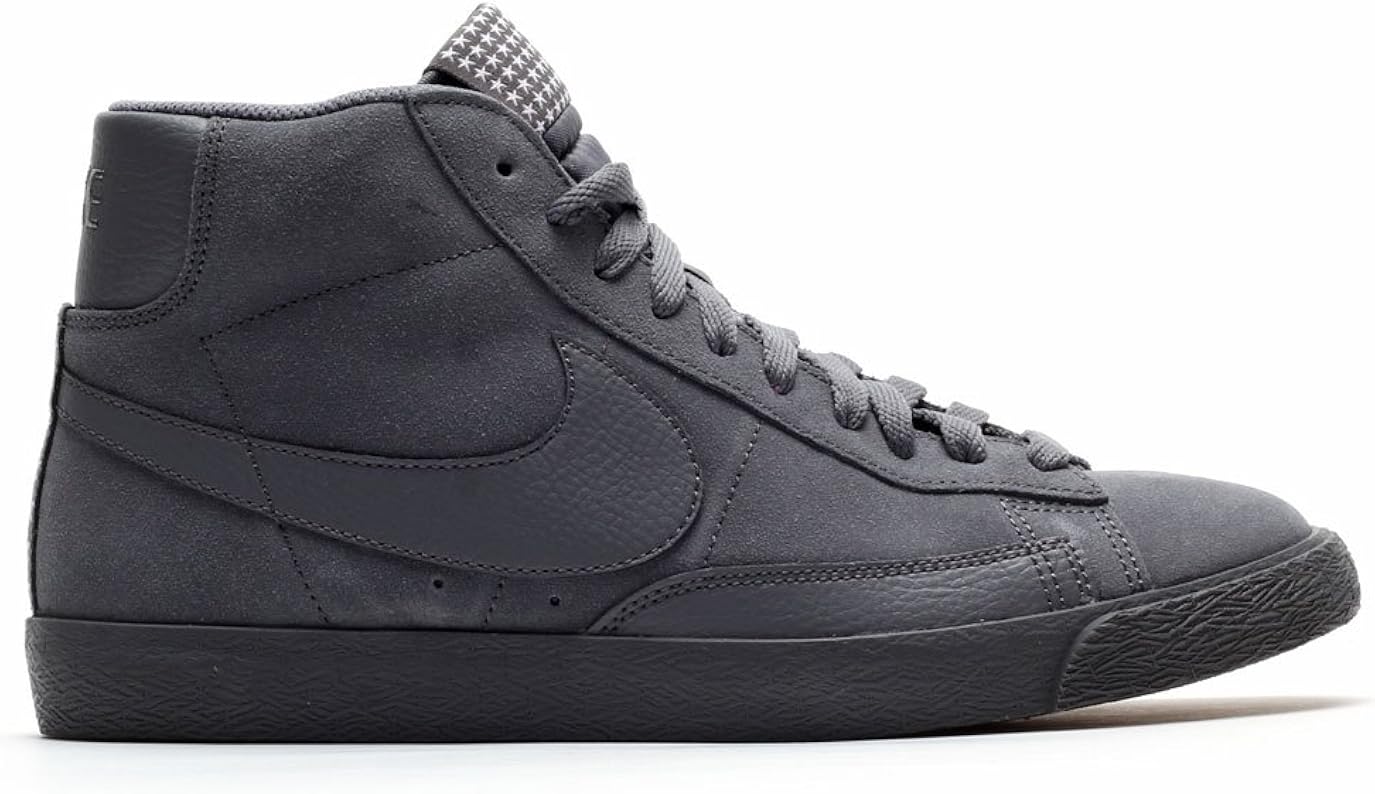 Nike Blazer Mid PRM VNTG, Zapatillas de Baloncesto Hombre, Gris/Marrón