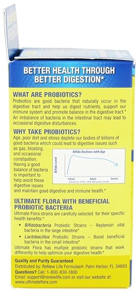 RENEW LIFE EXTRA CARE DIGESTIVE PROBIOTIC CAPSULES, DAILY SUPPLEMENT SUPPORTS IMMUNE, DIGESTIVE AND RESPIRATORY HEALTH, L. RHAMNOSUS GG, DAIRY, SOY AND GLUTEN-FREE, 30 BILLION CFU, 30 COUNT