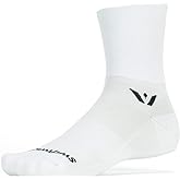 Swiftwick ASPIRE FOUR Trail Running, Cycling Crew Socks, Firm Compression Fit