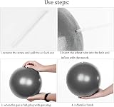 ZHIYE Mini Pilates Ball 25cm PVC Anti-Slip Core Fitness Ball 80kg Load view 5