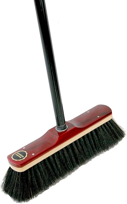 Echt Rosshaarbesen Zimmerbesen Mit Stiel Teleskopstiel Haushaltsbesen Weich Rosshaar Besen Kehrbesen Amazon De Kuche Haushalt