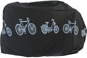 Waterproof Bike Cover, Waterproof Bike Cover For Storage, Portable Weatherproof Foldable Lightweight Protective Tarp For Dust