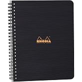 Rhodia PP Wirebound Meeting Book, A5, Black, (119941C)
