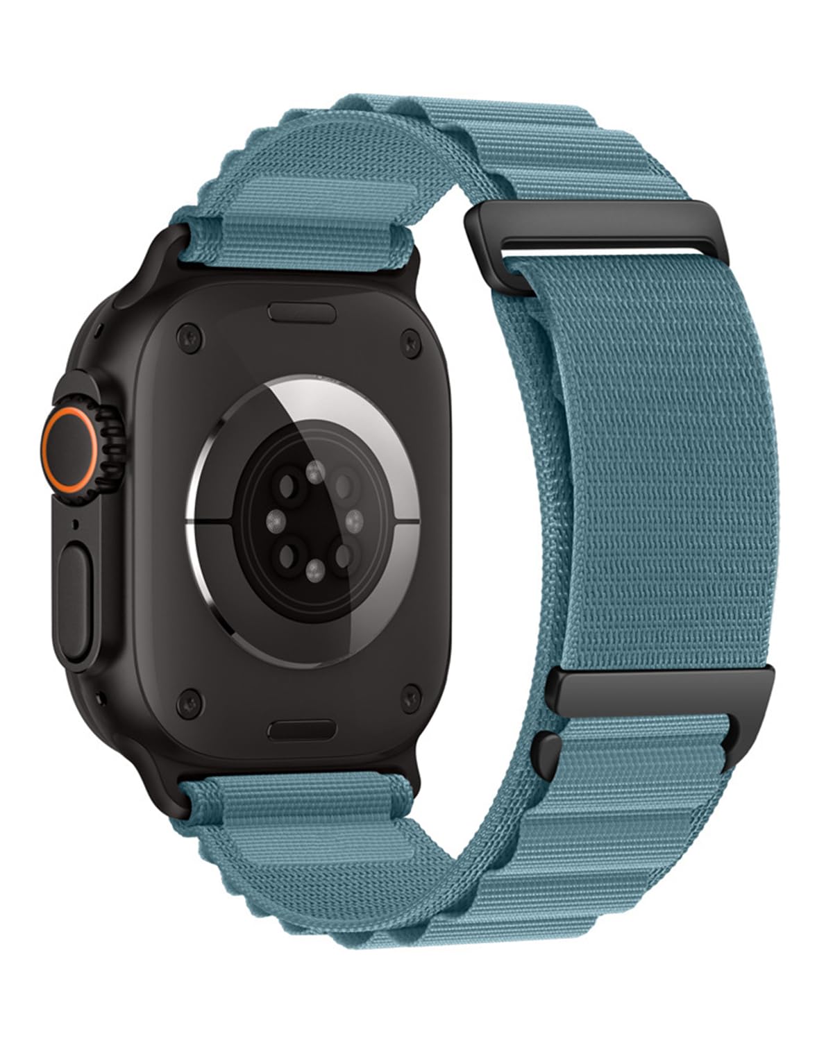 Alpine Loop Compatible With Apple Watch Ultra 3/Ultra 2/Ultra, 49mm 46mm 45mm 44mm 42mm 41mm 40mm 38mm Alpine Nylon Watch Band for iWatch Ultra/SE 3/SE 2/SE Series 11 10 9 8 7 6 5 4 3 2 1 (A-Light Blue, 38/40/41/42mm-(Series 10/11))