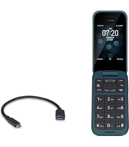 Amazon.com: BoxWave Cable Compatible with Nokia 2780 Flip