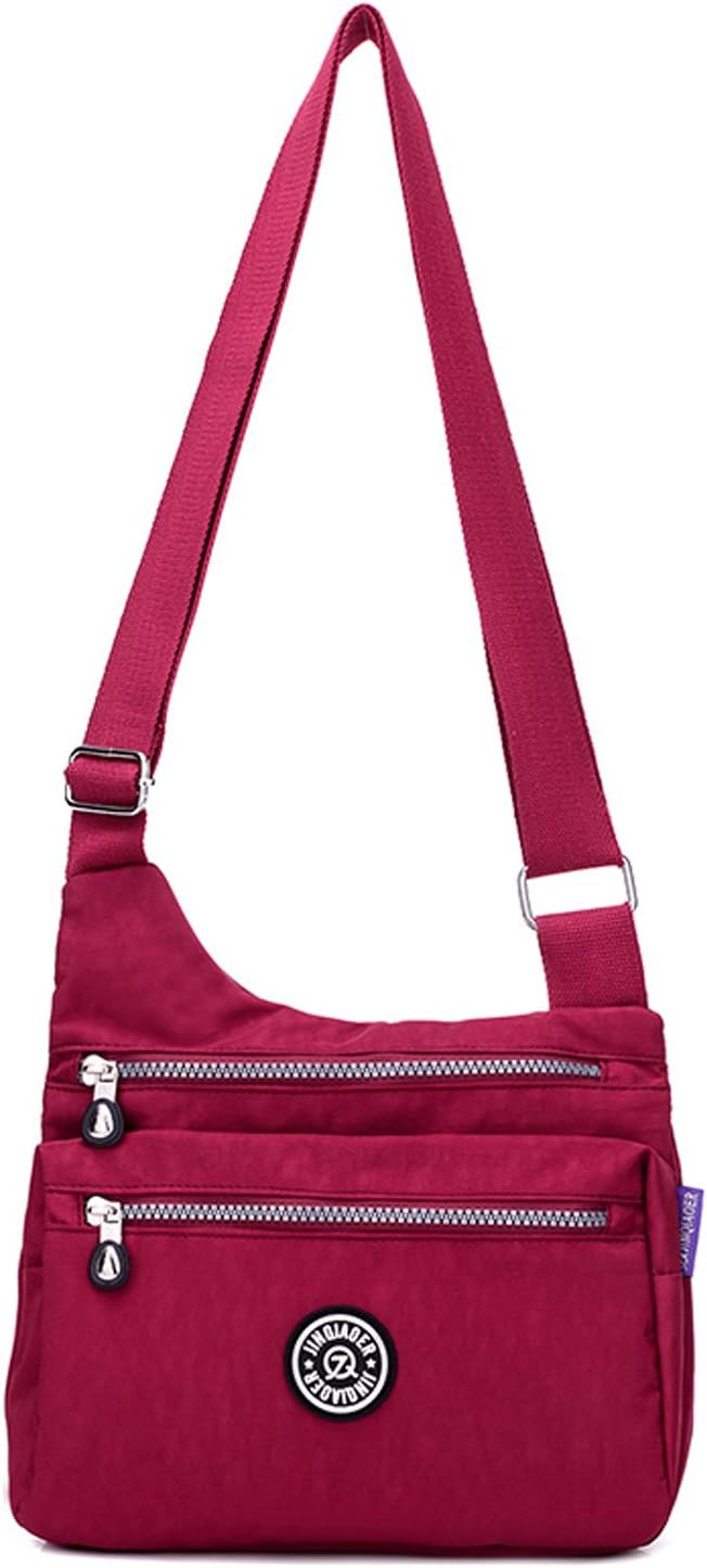 Outreo Small Messenger Bag Women Cross Body Bag Waterproof Casual Shoulder Bag Lightweight Sport Travel Satchel for Ladies