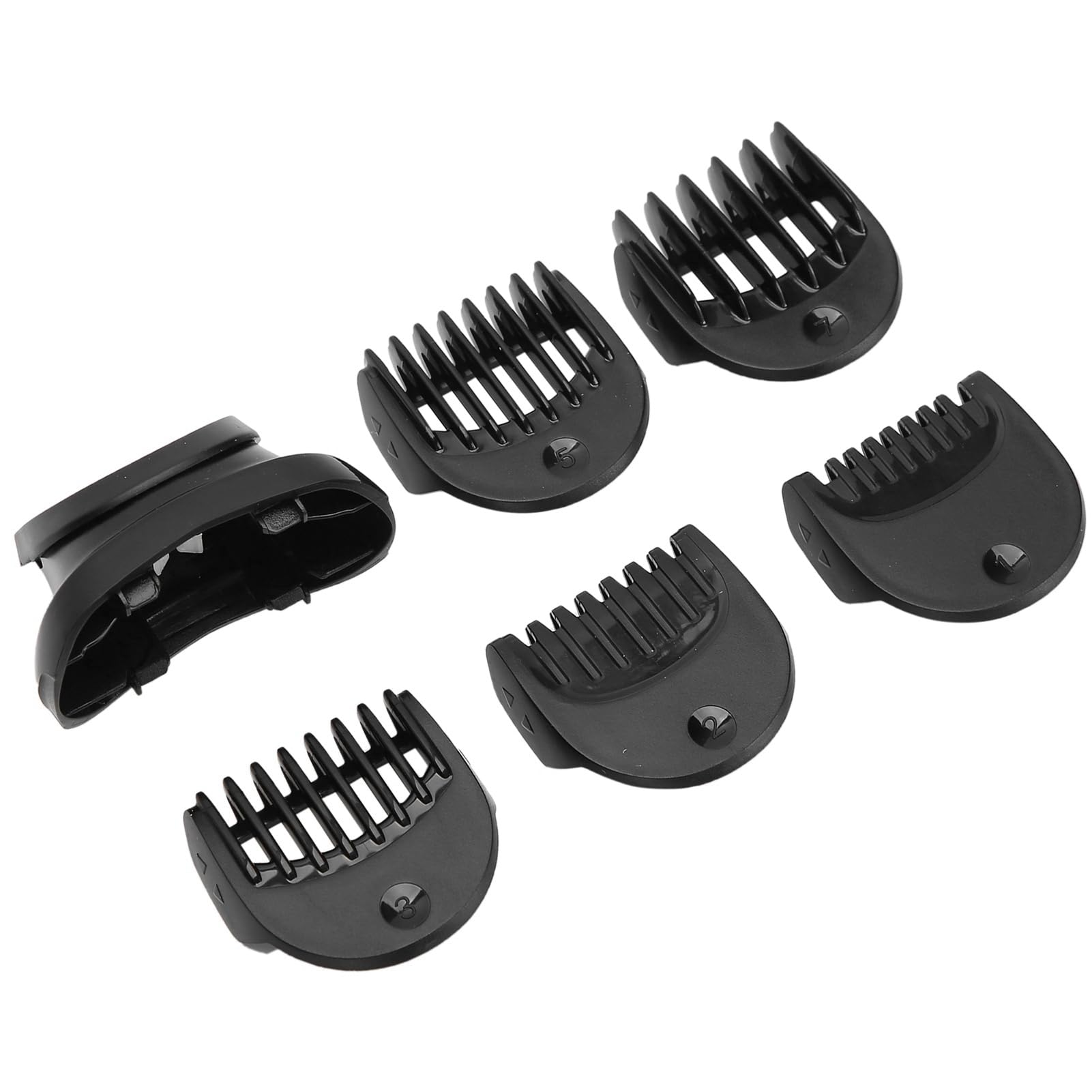 Compatible Beard Trimmer Head with Electric + 5-Piece Guide Comb Trim Set, with Series 3 and BT32 Head Replacement Blade for Adults and Children