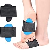 Price Xes Arch Support Pads, 1 Pair Compression Flat Feet Cushioned Support Sleeves, Plantar Fasciitis Foot Pain Relief for Fallen Arches & Flat Feet, for Men & Women