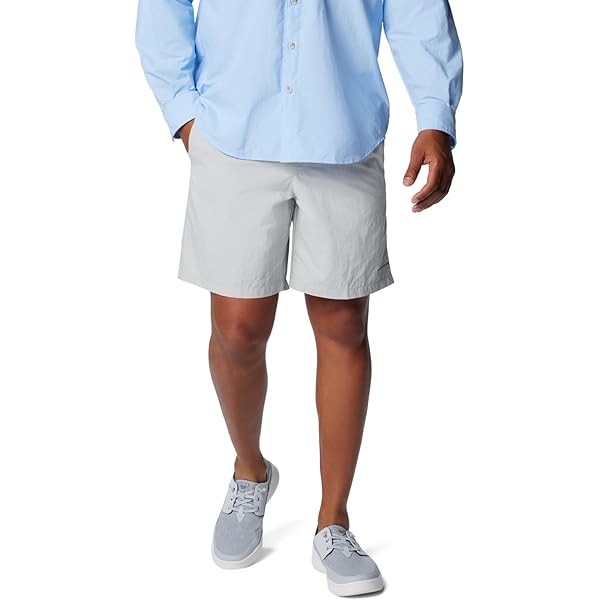 Columbia Mens Pfg Super Backcast Water Short Collegiate Navy Rivermade