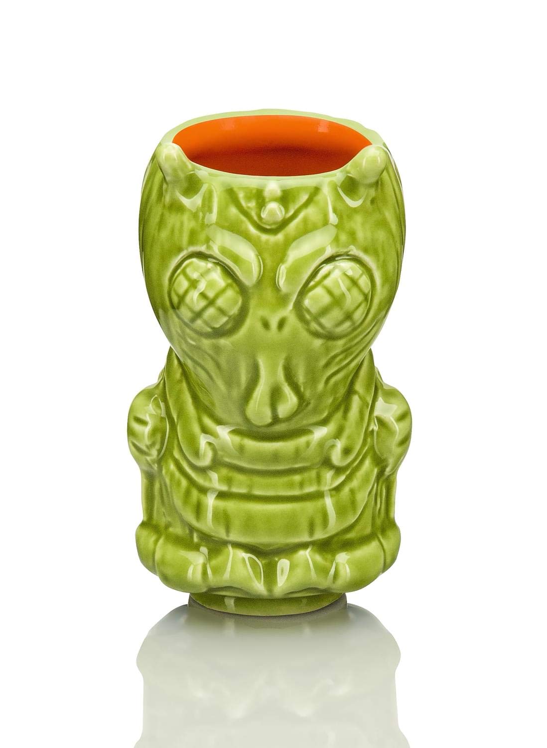 Geeki Tikis Rick & Morty Krombopulos Michael Ceramic Mini Muglet | Official Rick & Morty Collectible Tiki Style Shot Glass | Holds 2 Ounces