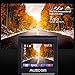 AUSDOM Dashboard Camera Recorder - Dash Cam Car DVR with 180 Degree Wide Angle Lens, Super Night Vision, G-Sensor, and Parking Monitor