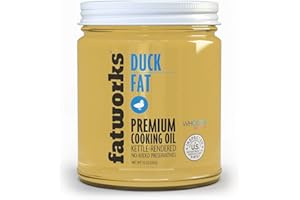 Fatworks, Premium USDA Cage Free Duck Fat, Ultimate Cooking Oil for Gourmet Frying and Baking, WHOLE30 APPROVED, KETO, PALEO, 7.5 oz.