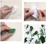 YIUIRUOI 50 Pcs Plant Wall Climbing Clips Green Vine Clips Invisible Plant Clips view 4