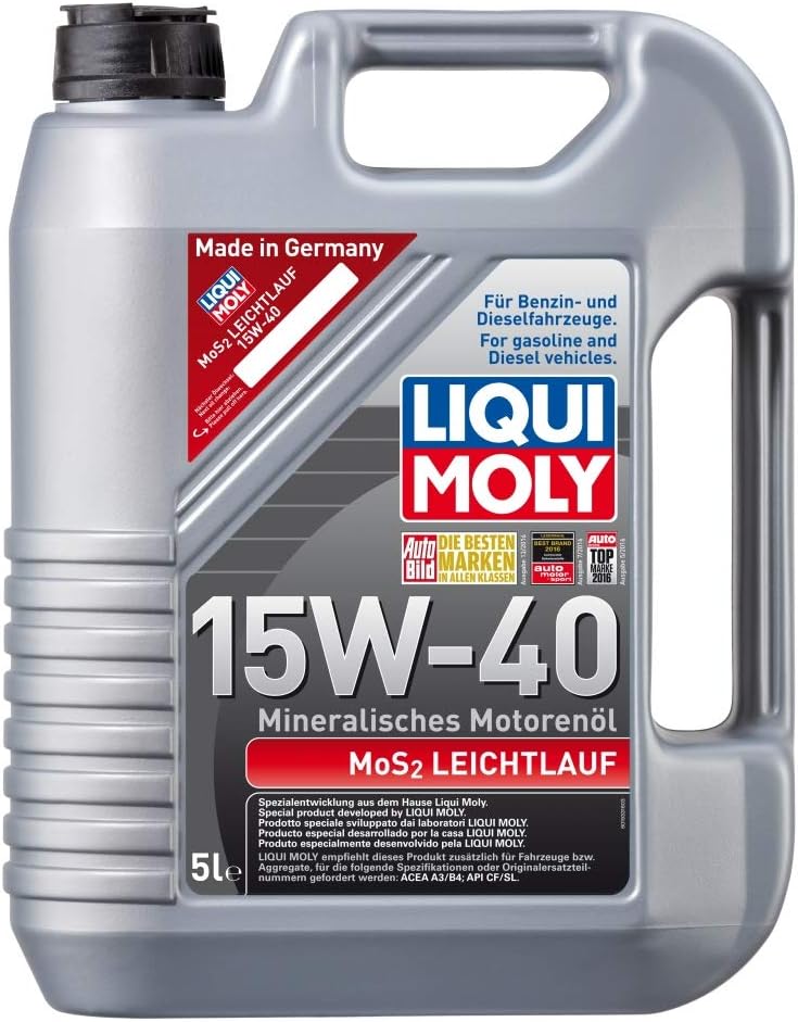Motoröl LIQUI MOLY 15W40, 5 Liter Amazon.de Auto Motoröl LIQUI MOLY 15W40, 5 Liter Amazon.de Auto