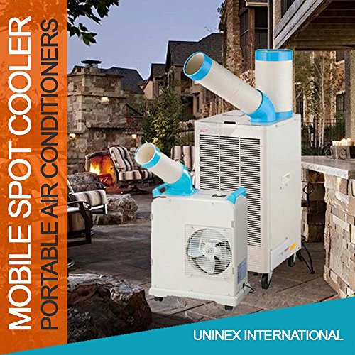Nakatomi X Uninex Indoor Outdoor KoolZone Mobile Spot Cooler SAC1800