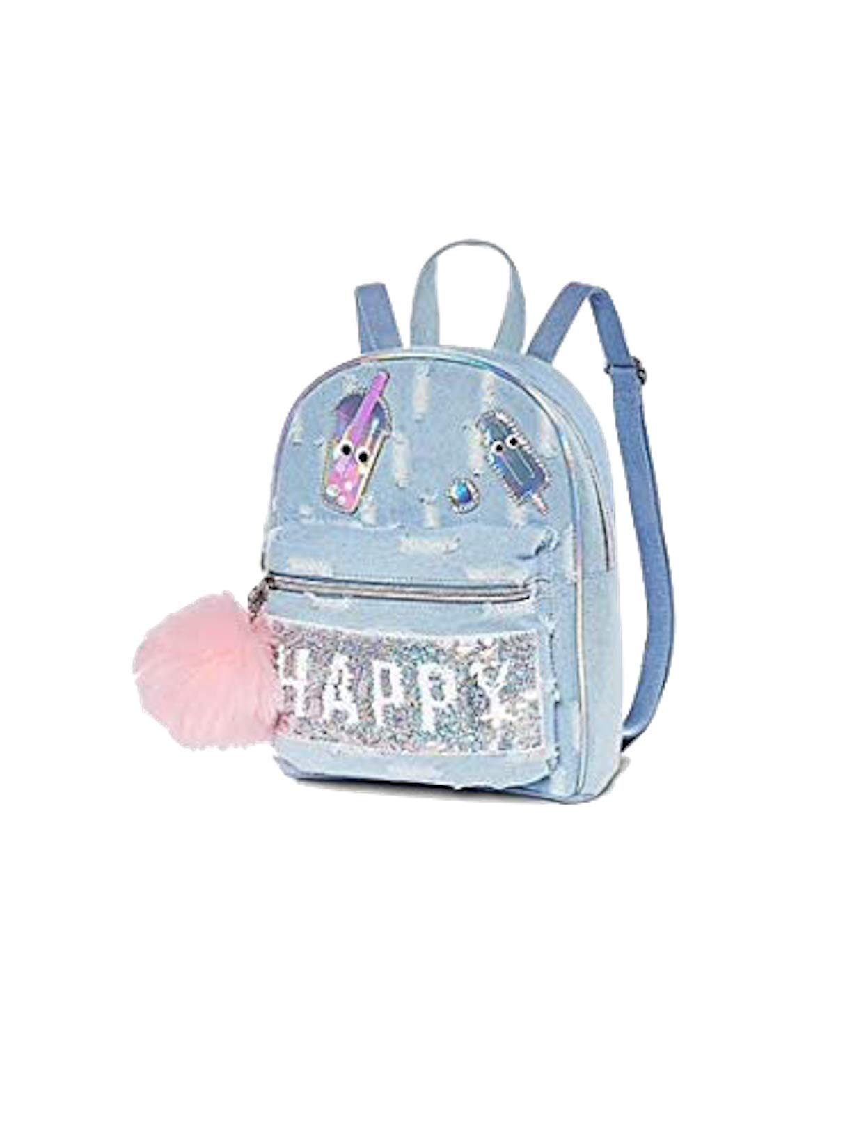 mini flip sequin backpack