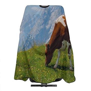 Amazon Com Indian Animals Cow Salon Hair Cutting Cape Cloth