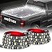 AMBOTHER 60” Truck Bed Lights LED Strip Flexible Light with On-Off Switch Fuse 2-Way Splitter Cable for Cargo Boat Pickup RV SUV, No-Drill, 1 Year Warranty, White Light, 2 PCS