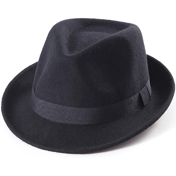 Grey Fedora Felt Blues Brothers Homburg Hat Online In Australia | Hats - Foto 5