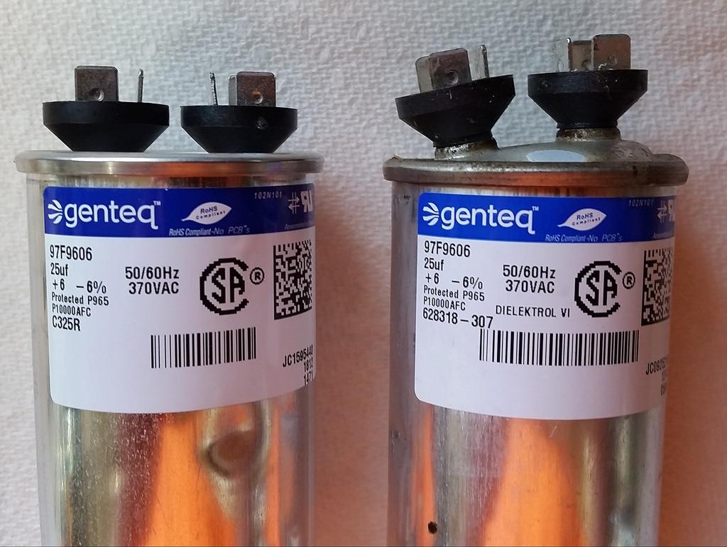 Direct replacement for Pentair LA01N pool booster pump capacitor