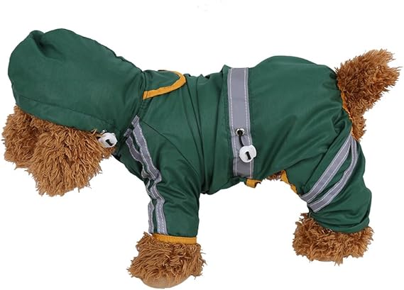 amazon dog raincoat with hood