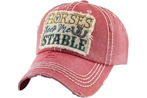 AWST INTERNATIONAL AWST Int'l Horses Keep Me Stable Cap