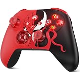 Dinosoo Wireless Controller for Xbox Series X|S/One/PC &ndash; RGB, Bluetooth, Turbo, Macro, 4 Vibration Motors, 3.5mm Jack