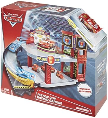 piston cup racing garage