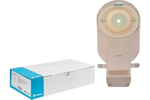 COLOPLAST SenSura Mio Convex Ostomy Pouch Drainable 3/8 to 1-11/16" Stoma 1pc System 16739, 10 Ct