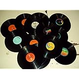 24 REAL 12inch 33rpm LP Records Arts & Crafts Decoration 50's 60s Party Artwork