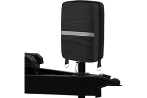 CATOTEL Electric Tongue Jack Cover, Waterproof Heavy Duty 600D Oxford RV Jack Travel Trailer Cover Outdoor Protective Electric Jack Dust Covers 9" L X 7.5" W X 18" H (Black)