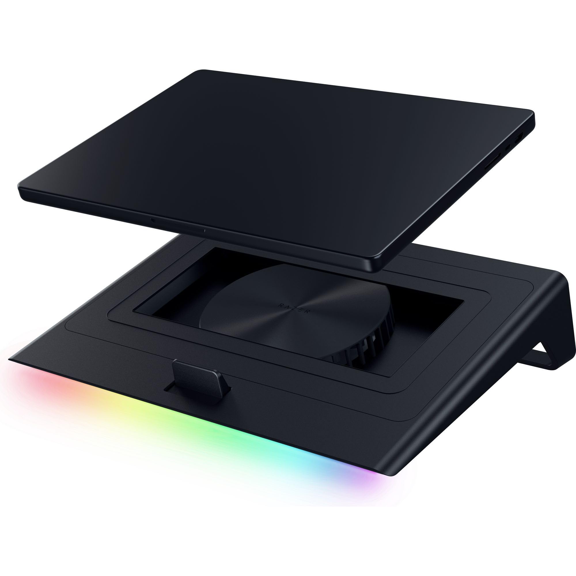 Razer Laptop Cooling Pad: Adaptive Smart - Intelligent Fan Control - Airtight Pressure Chamber - Fits Most Laptops & Macbooks 14” to 18