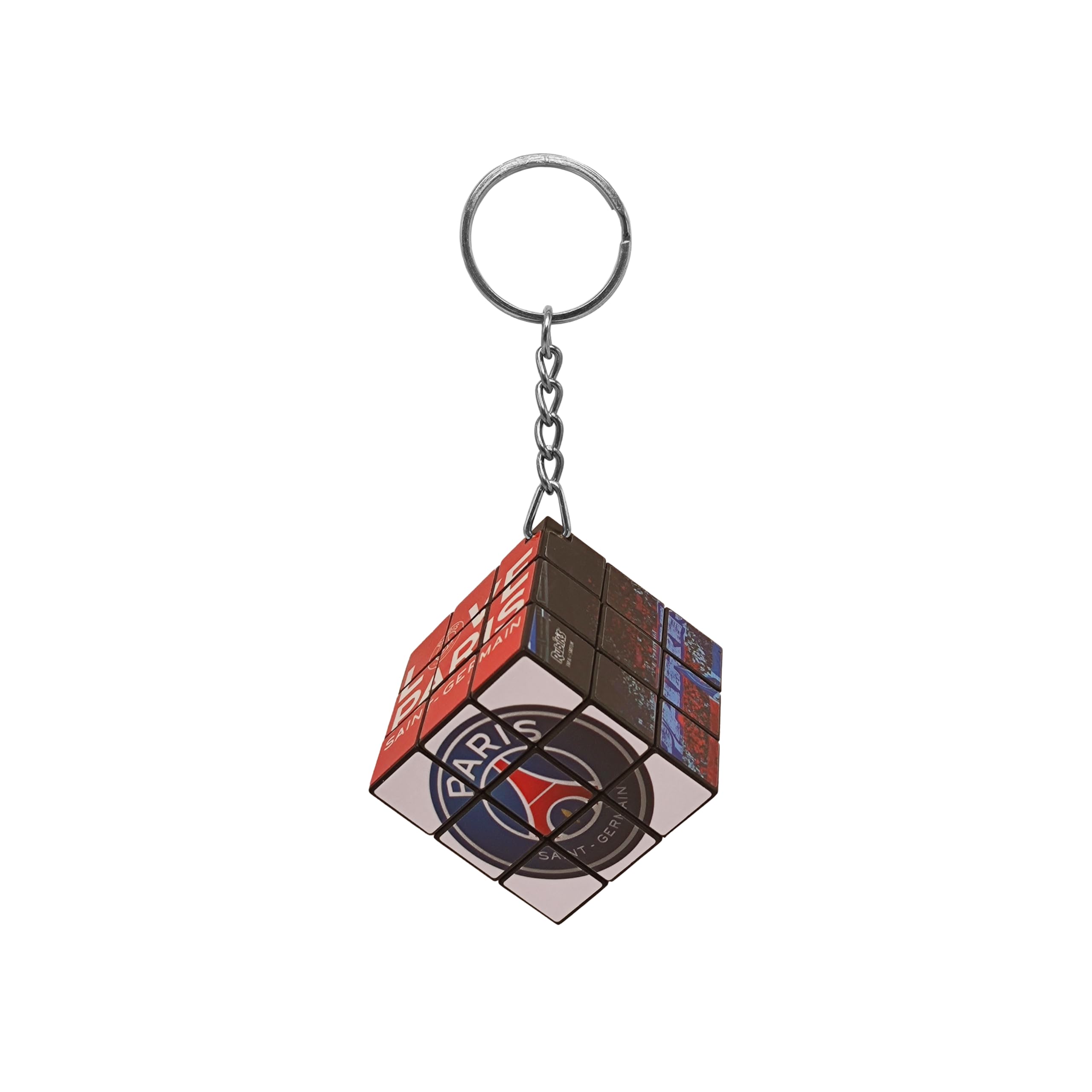 Eleven Force 16065 PSG Rubik Paris Saint Germain Cube Keychain, Pequeño