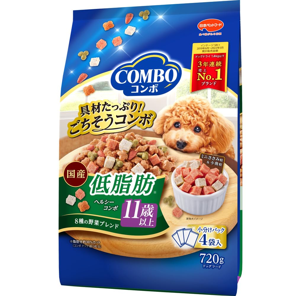 コンボ ドッグ【たっぷり具材】 【国産】 【小分包装】 低脂肪 11歳以上720g ブルー商品画像