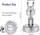 XPOOP Shower Holder Adjustable Suction Cup No Drilling ABS Silver Bathroom view 2