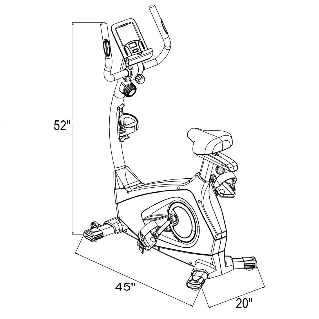 fitleader fs1 stationary exercise bike
