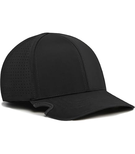 Oakley Mens Standard Issue Notch Hat, Black, Small-Medium at