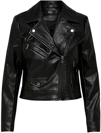 blouson femme noir