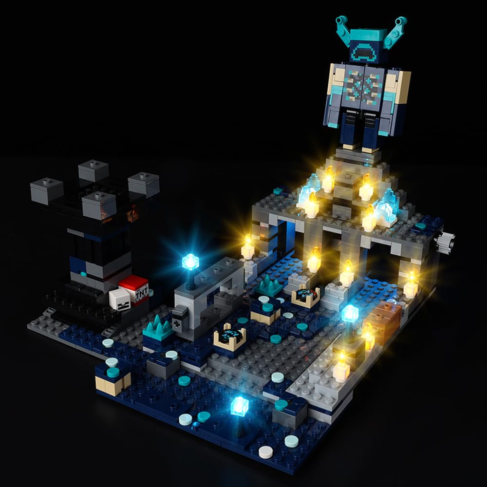 Kyglaring LED Lighting Kit (No Model) - Compatible with Lego-21246 The Deep Dark Battle Building Blocks Model Set - Only Leds No Brick Set (Classic Version) — image 1