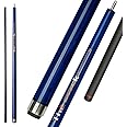 Little Monster Carbon Fiber Break Cue - 2-Stage Break Pool Cue Punch Cue Stick (Powerful and Precise) Low Deflection Billiard Punch Cue 12.9mm Tip with Soft Bag (Blue - wrapless)