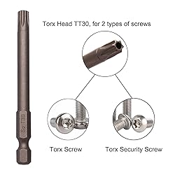 Sipery 10Pcs Torx Screwdriver Bit Sets Magnetic