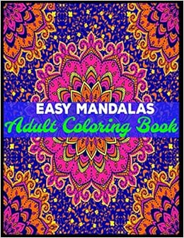 74 Easy Coloring Book For Adults Beautiful Simple Designs For Seniors And Beginners HD