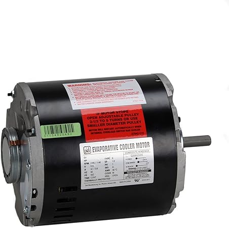 quiet evaporative cooler motor