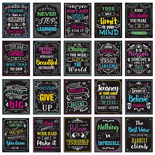 Motivational Inspirational Quote Cards 60 Mini Note Cards for Kids