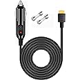 MJPOWER 12V/24V Car Charger Cable Compatible Anker SOLIX C200/C300/C800/C1000/F1200 /F1500/F2000/F2600,Westinghouse iGen1000s Portable Power Station,ALLPOWERS R600/S2000 Pro XT60 Plug Solar Generator