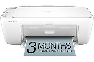 HP DeskJet 2827e Wireless All-in-One Color Printer, Instant Ink; Copier, Scanner