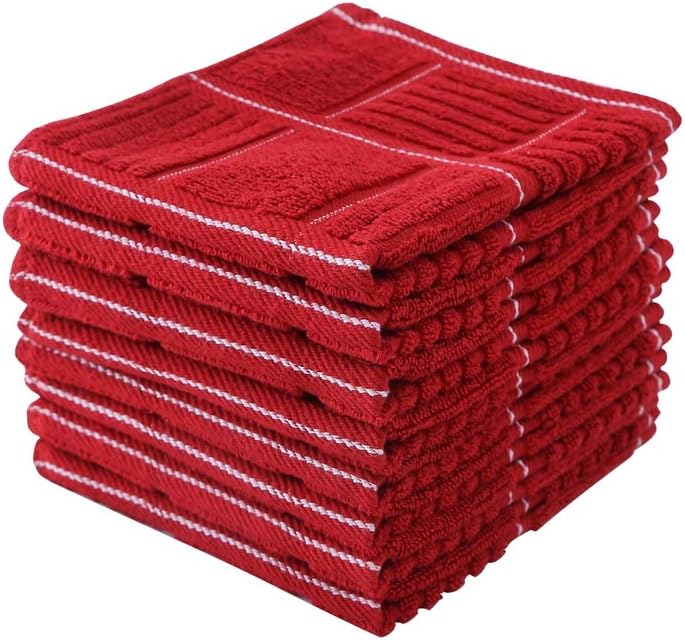Glynniss Kitchen Dishcloths Super Absorbent Dish Towels 100