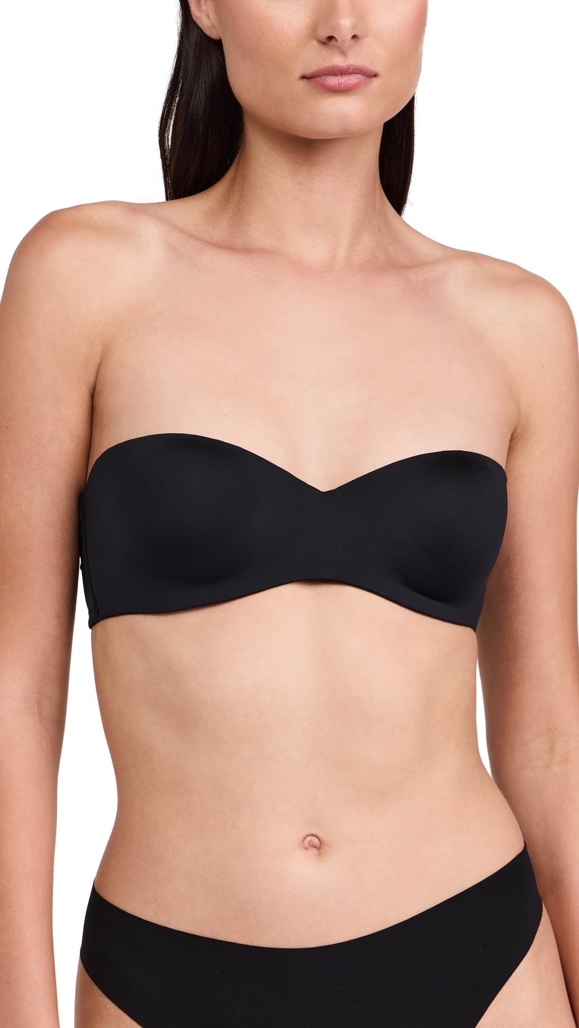 Cosabella Women’s Evolution Strapless Bra, Black, 32D