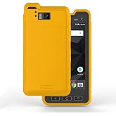 Wireless PROTECH Case Compatible with Sonim XP8 Phone Model XP8800, Durable Slim Flexible Cover Case with Drop Protection (Yellow)